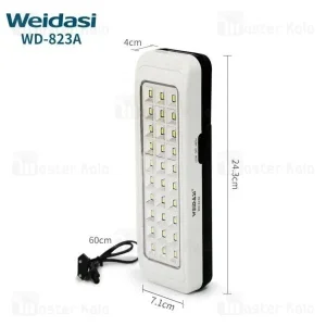 چراغ اضطراری شارژی ویداسی Weidasi WD-823A