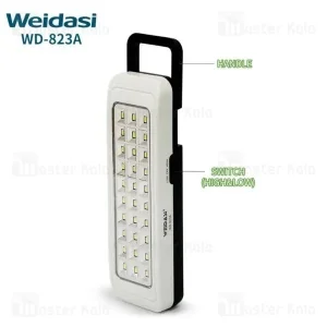 چراغ اضطراری شارژی ویداسی Weidasi WD-823A