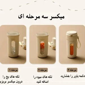 شیکر حرفه ای  شارژی 36 تیغه مدل SJ_06