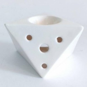اسانس سوز سفید طرح مدرن چندضلعی (کدa25)