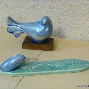 جا عودی سرامیکی طرح دلفین