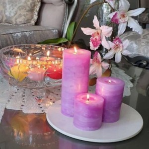 خرید شمع بنفش