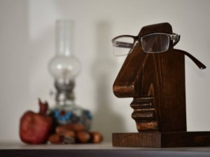 جاعینکی چوبی (رنگ تیره) کدG12