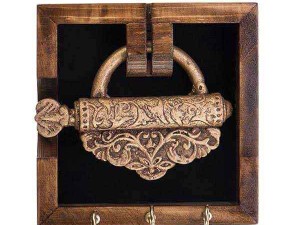 جاکلیدی دیواری طرح قفل دایره ای