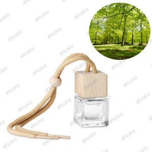 خوشبو کننده رایحه جنگل مدل آویزی طرح مکعب (برند کوکه)