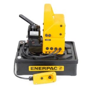 PUJ1200E, Two Speed, Economy Electric Hydraulic Pump, 3/2 Manual Valve, 230V, For use with Single-Acting Cylinders