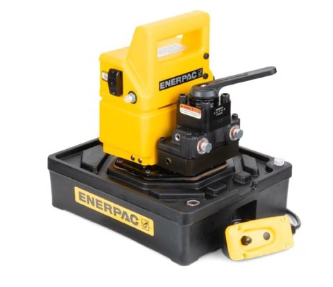 PUJ1200E, Two Speed, Economy Electric Hydraulic Pump, 3/2 Manual Valve, 230V, For use with Single-Acting Cylinders