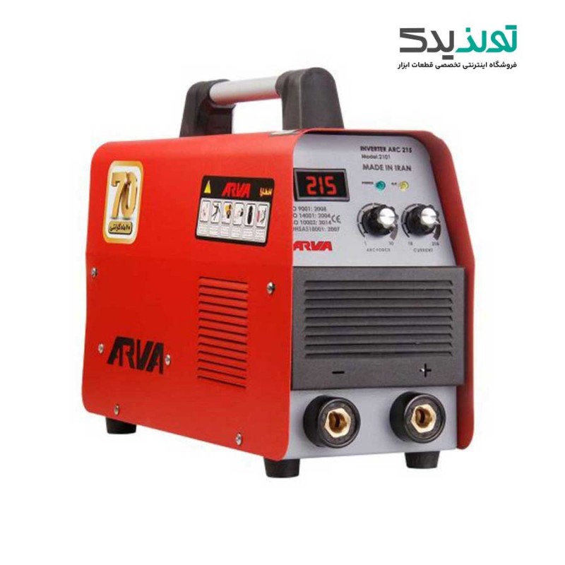 اینورتر جوشکاری سه بورد 215 آمپر آروا مدل 2101