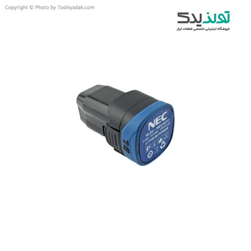 باتری دریل شارژی براشلس ان ای سی مدل  1677 و 1688 NEC