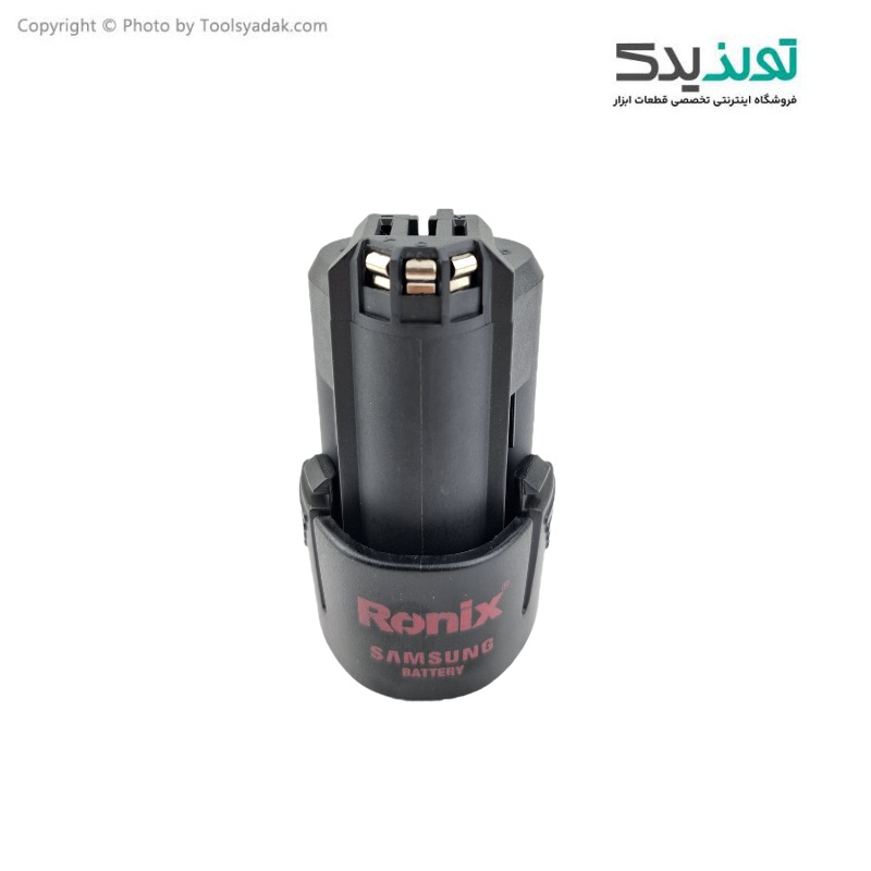باتری دریل شارژی 12 ولت رونیکس مدل 8512 سلول سامسونگ