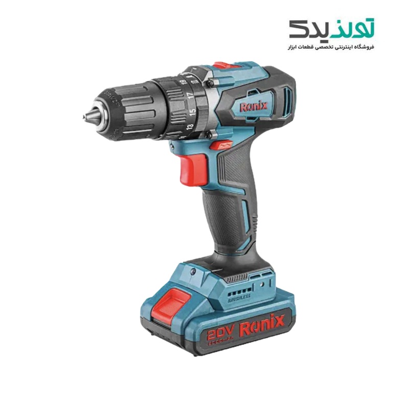 دریل پیچ گوشتی شارژی تاپ لاین رونیکس مدل 8900K