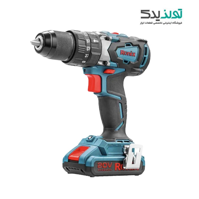 دریل پیچ گوشتی شارژی تاپ لاین رونیکس مدل 8905K