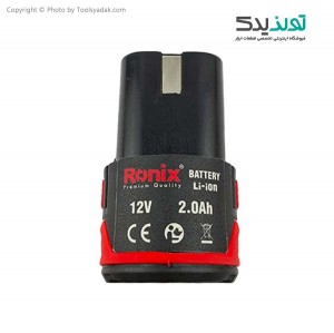 باتری خشابی لیتیوم شارژی 12 ولت رونیکس مدل 8101K