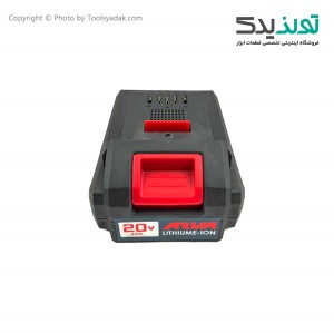 باتری لیتیوم شارژی 20 ولت 2 آمپر آروا مدل 5815
