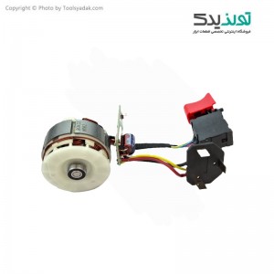 کلید و بورد و موتور کامل دریل شارژی براشلس رونیکس مدل 8661
