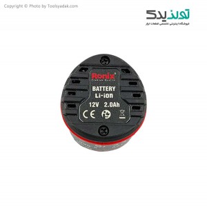 باتری خشابی لیتیوم شارژی 12 ولت رونیکس مدل 8103K