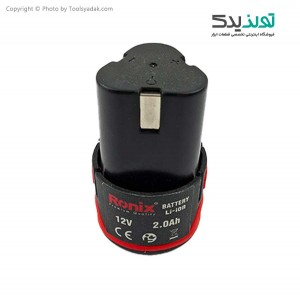 باتری خشابی لیتیوم شارژی 12 ولت رونیکس مدل 8103K