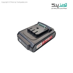 باتری لیتیوم شارژی 21 ولت 2 آمپر آروا مدل 5823