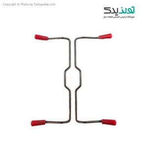 پایه اتصال کفی سنباده لرزان رونیکس مدل  6402 بسته 2عددی