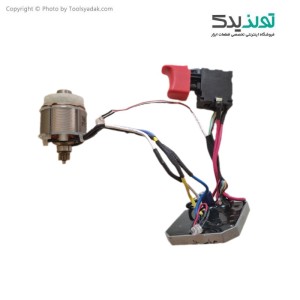 کلید و برد و موتور اصلی دریل رونیکس مدل 8900 و 8900k
