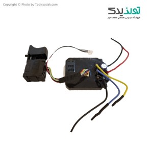 کلید و برد دریل شارژی براشلس NEC مدل 2188 و 2177