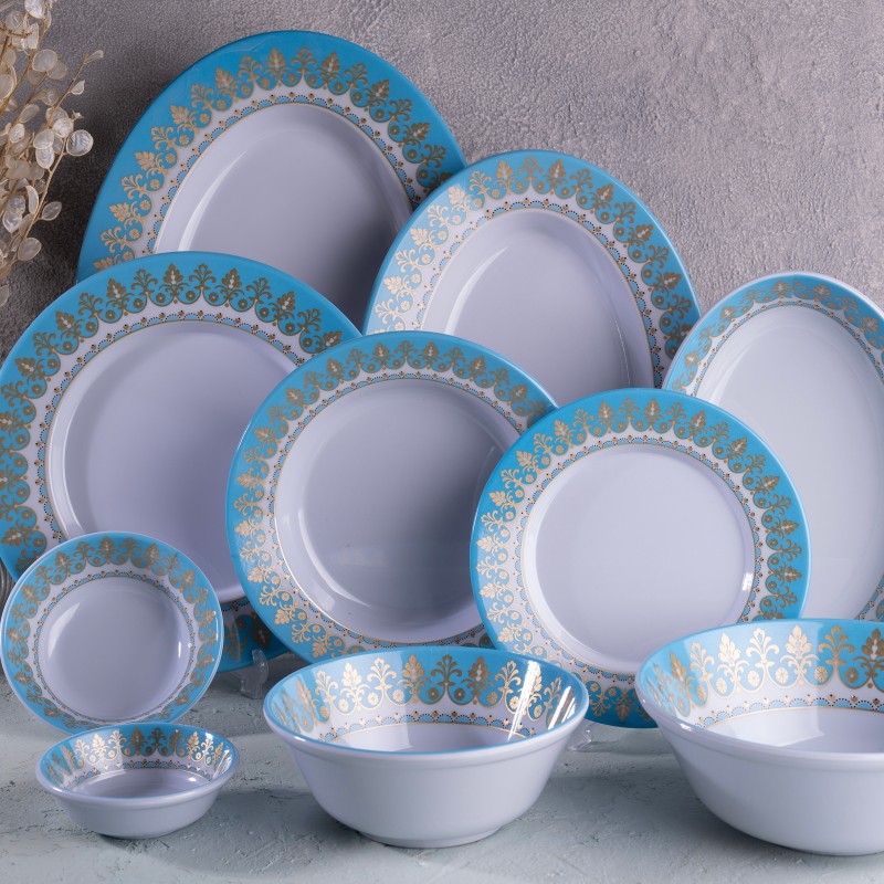 سرویس ۴۱ پارچه گرد |طرح دنیز | تورزن