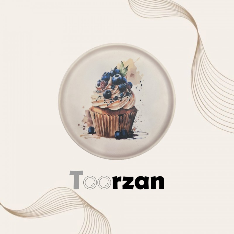 پیش دستی طرح دار | ۲۱ سانت | تورزن