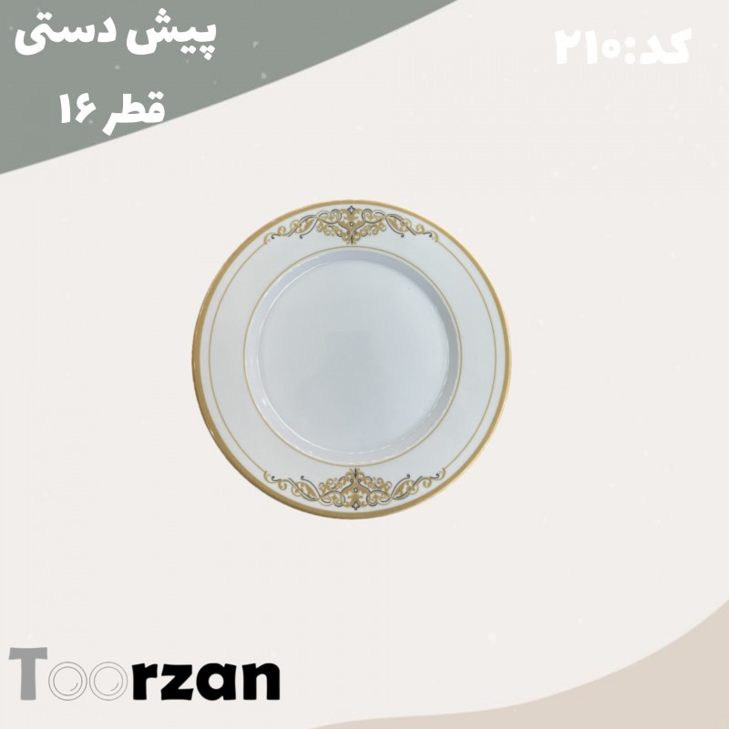 پیش دستی | زرین | تورزن