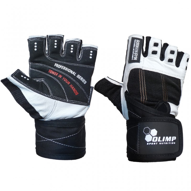 دستکش بدنسازی الیمپ مدل چرمی Olimp-4