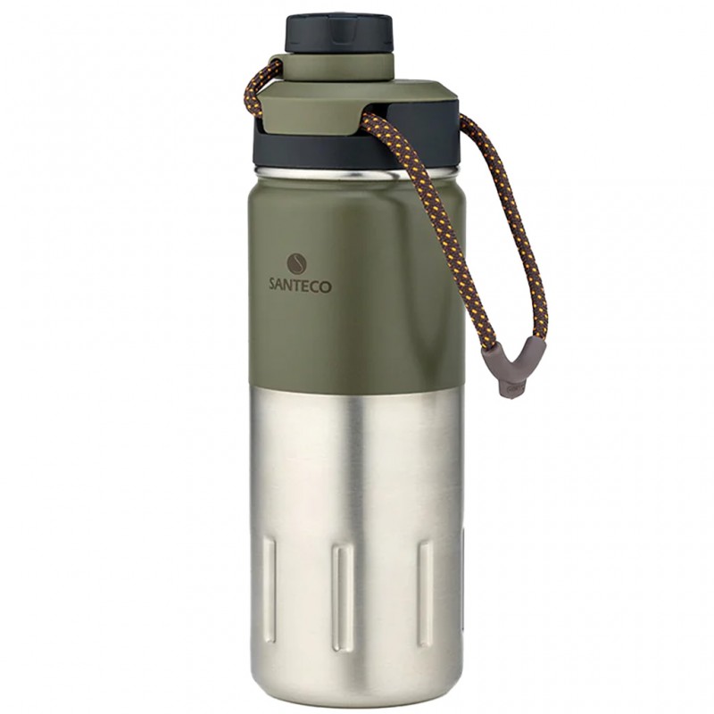 قمقمه سانتکو مدل دوجداره فلزی Santeco KTWO گنجایش 0.5 لیتر