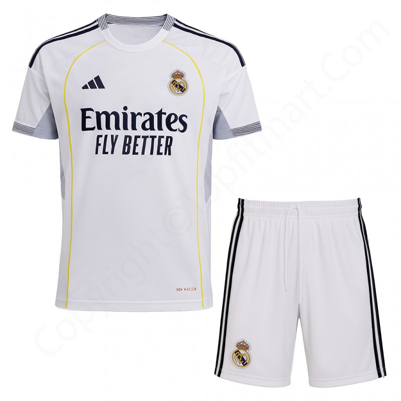 کیت پیراهن و شورت تیم رئال مادرید مدل REALMB-2026