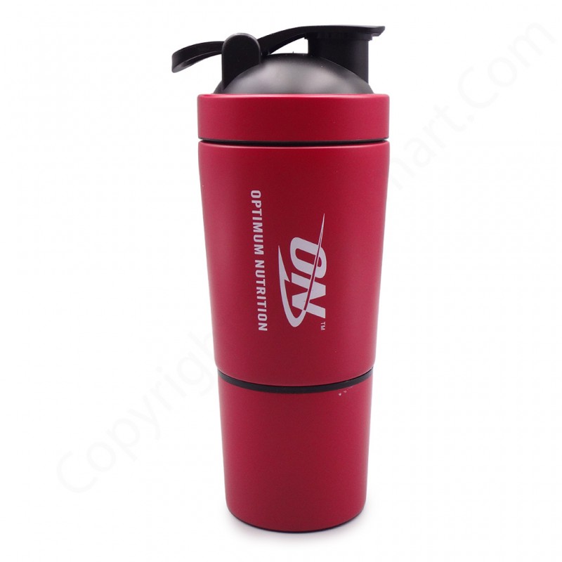 شیکر فلزی طرح اپتیمم نوتریشن مدل ON-20OZ حجم 0.6 لیتر