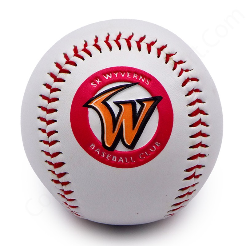 توپ بیسبال وایورنز مدل چرمی سفت Hard SK Wyverns -7