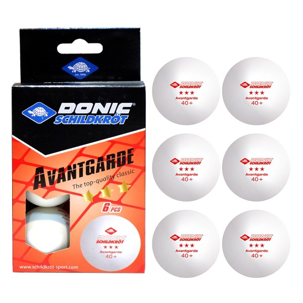 توپ پینگ پنگ دونیک شیلدکروت  +40-Avantgarde  بسته 6 عددی