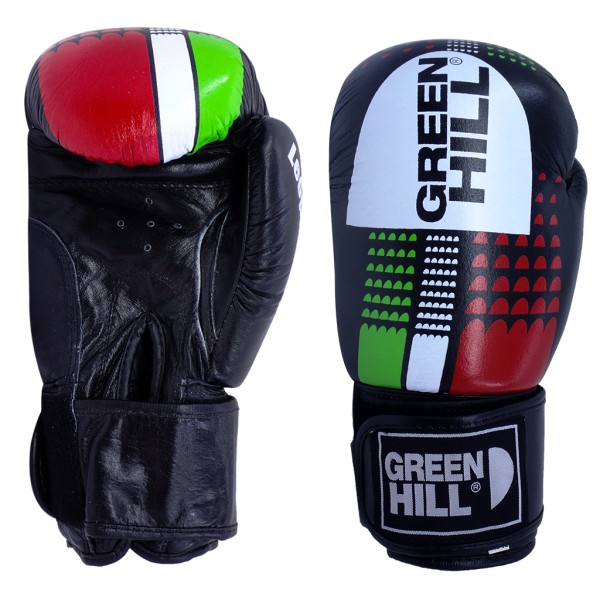 دستکش بوکس طرح گرین هیل مدل GH-12 سایز 12OZ
