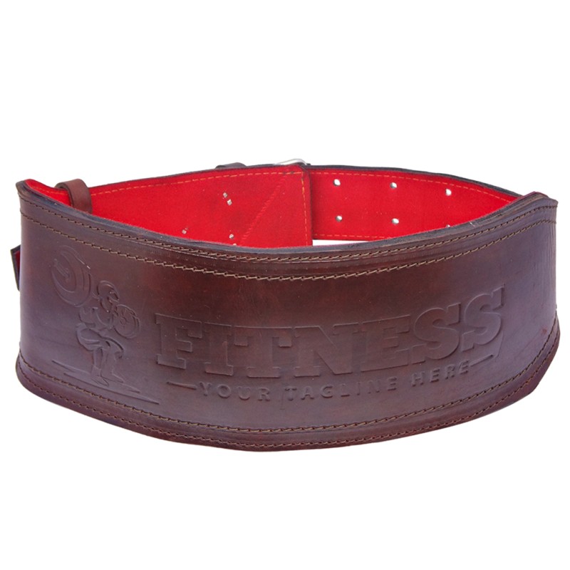 کمربند بدنسازی مدل چرم سگکی  Fitness-120