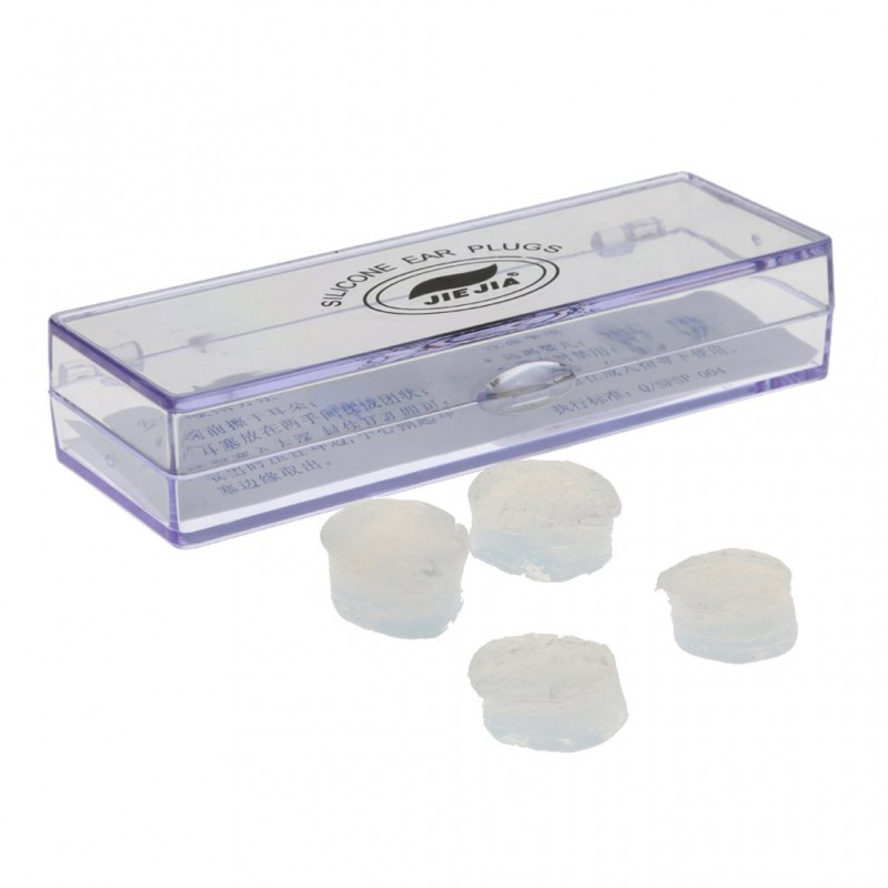 گوشگیر جیجیا مدل ژله ای سیلیکونی JJ-4 بسته 4 عددی