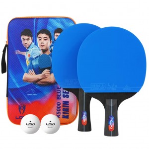 راکت پینگ پنگ لوکی مدل K5000 بسته 2 عددی به همراه کاور و 2 عدد توپ