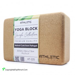 آجر یوگا اتلتیک مدل چوب پنبه ای Cork Yoga Brick.jpg