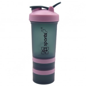 شیکر بدنسازی اسپرت پلاس مدل 3 محفظه ای SP-650 حجم 0.65 لیتر