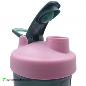 شیکر بدنسازی اسپرت پلاس مدل 3 محفظه ای SP-650 حجم 0.65 لیتر