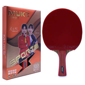 راکت پینگ پنگ ماک مدل دو ستاره کربن دار M-7202 به همراه کاور حمل