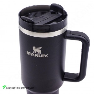 تراول ماگ طرح استنلی مدل نی دار و دسته دار Stanly quencher H2 حجم 1.1 لیتر