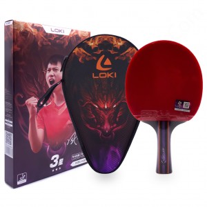 راکت پینگ پنگ لوکی مدل رکستون 3 ستاره RXTON3 به همراه کاور