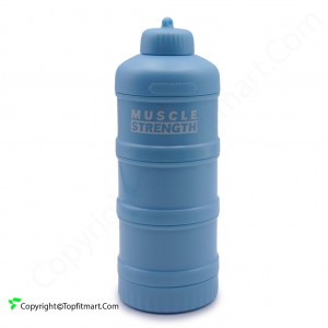 محفظه نگهداری پودر و قرص بدنسازی مدل MUSCLE STRENGTH-4