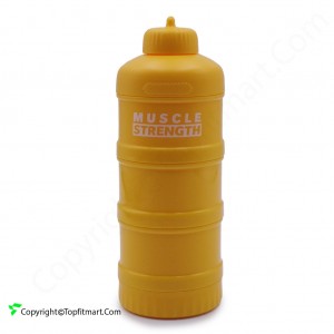 محفظه نگهداری پودر و قرص بدنسازی مدل MUSCLE STRENGTH-4