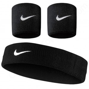 هدبند و مچ بند ورزشی طرح نایک مدل SWOOSH