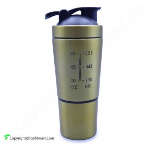 شیکر فلزی طرح اپتیمم نوتریشن مدل ON-20OZ حجم 0.6 لیتر