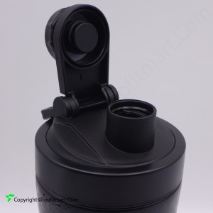 شیکر فلزی اسپرت پلاس مدل رنگ چرمی  SPL-700 حجم 0.7 لیتر