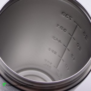 شیکر فلزی اسپرت پلاس مدل رنگ چرمی  SPL-700 حجم 0.7 لیتر